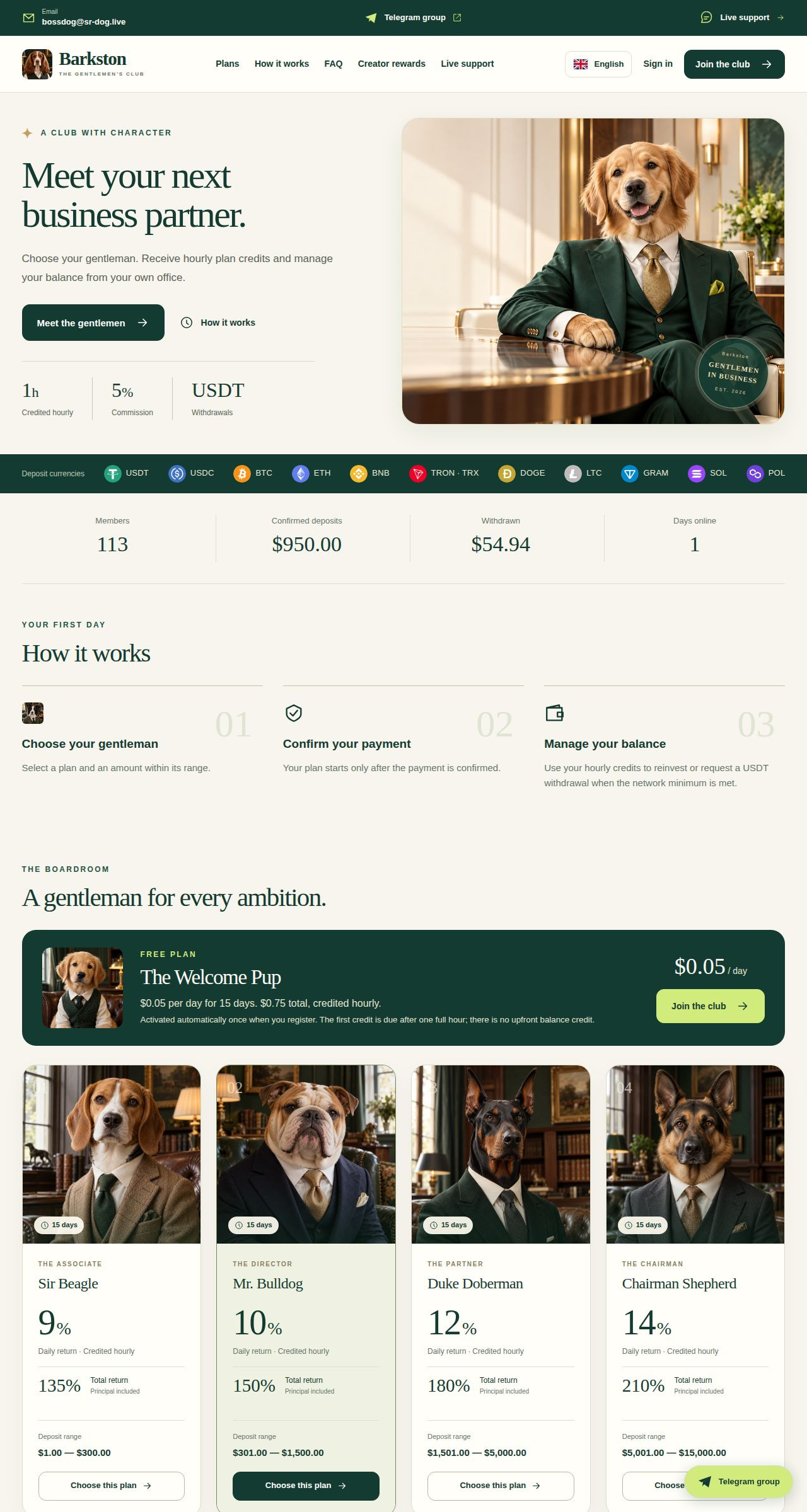 HYIP game Barkston
