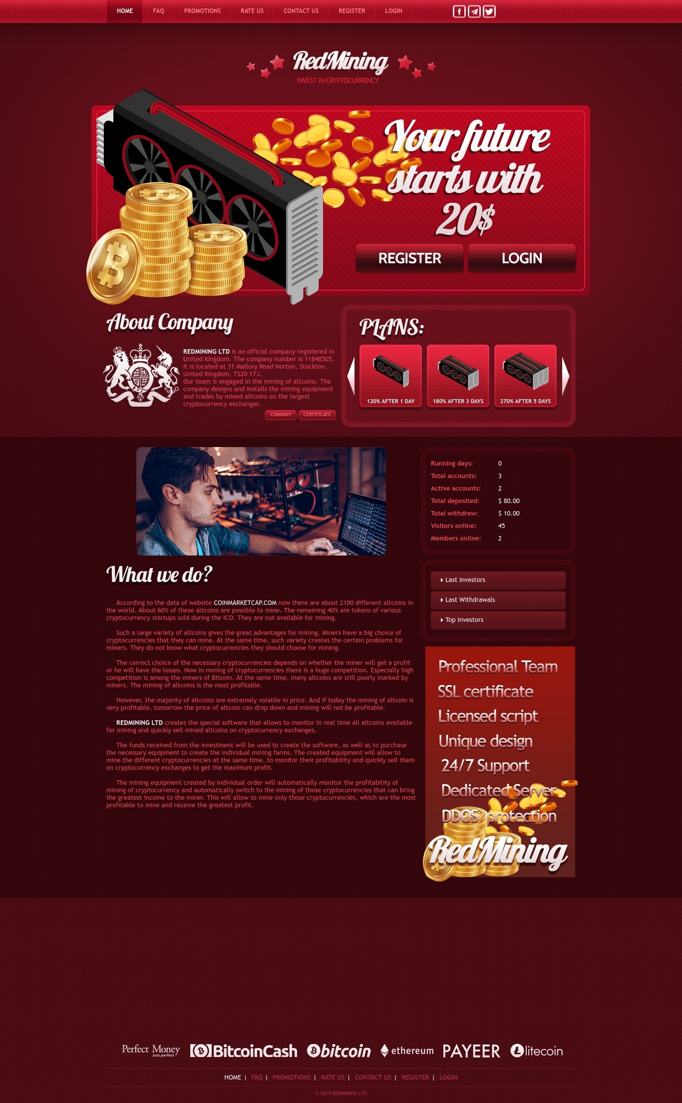 HYIP Redmining Ltd