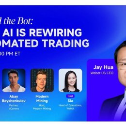 Webot to Host Expert Webinar on AI’s Role in Reshaping Automated Trading
