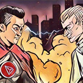 The confrontation between the crypto giants Tron and Ethereum
