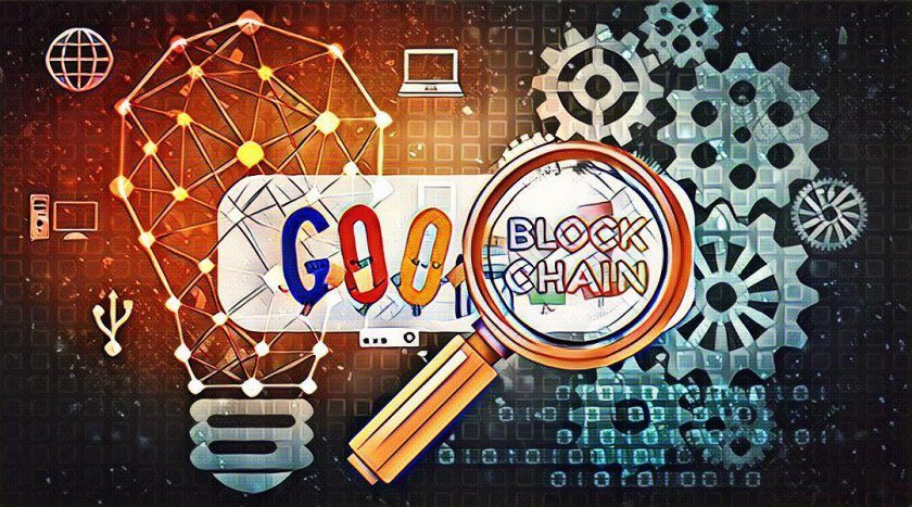 Google's development of a search engine for blockchains